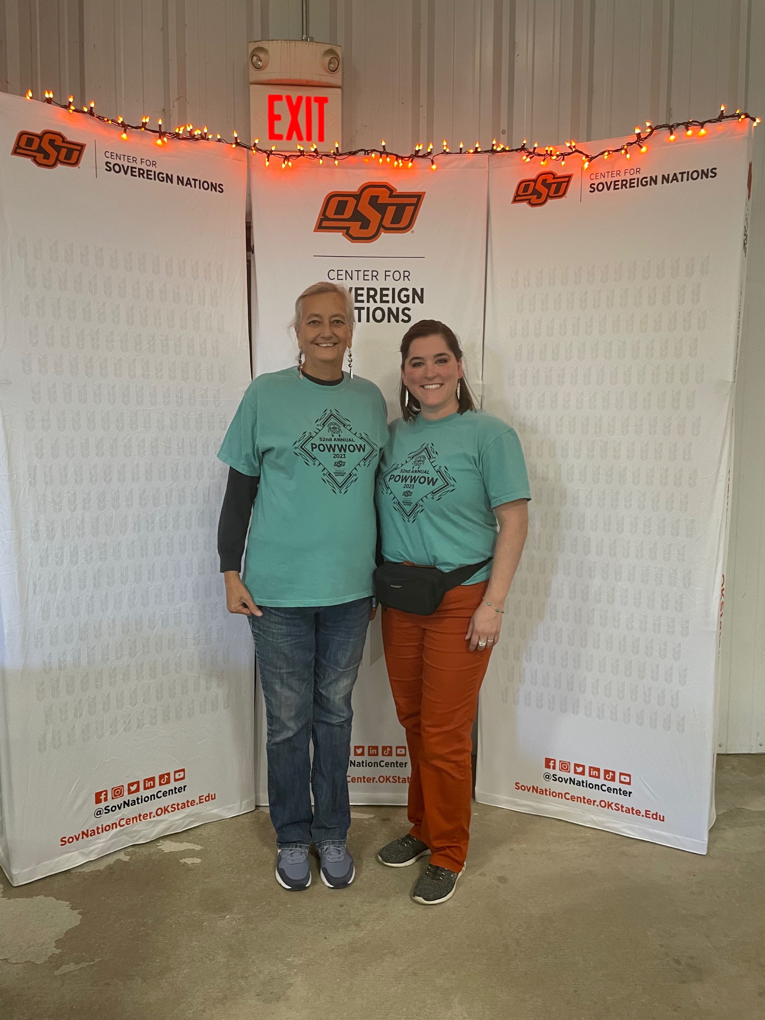 NASA Co-Advisors, Dawna Hare and Sky Rogers