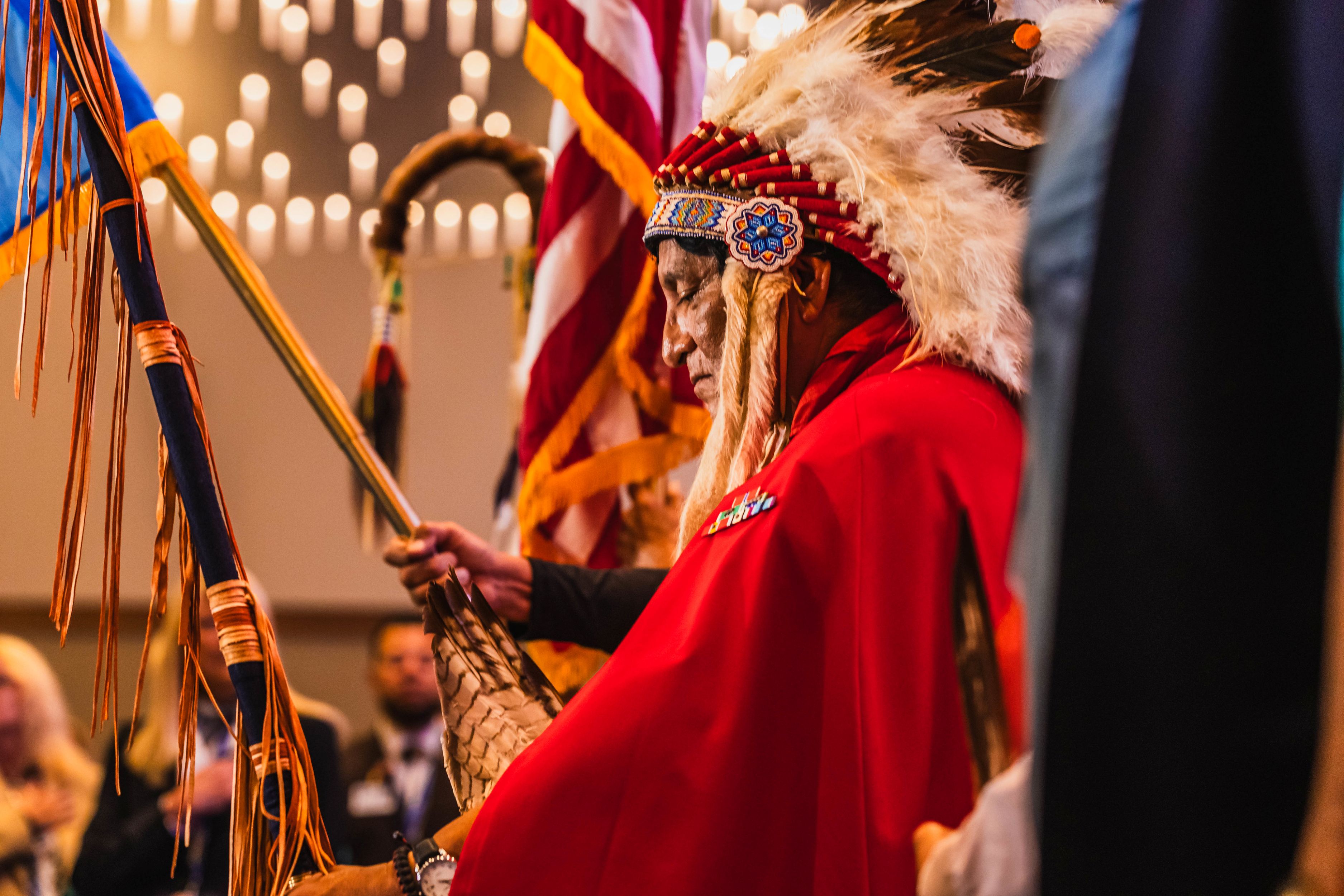 Photo taken at 2025 Sovereignty Symposium of Color Guard