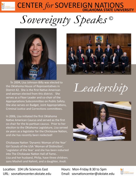 Full bio for Sovereignty Speaks #7 speaker Full bio for Sovereignty Speaks #7 speaker